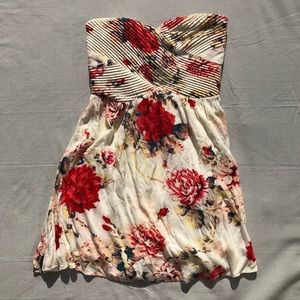 Floral Kimchi Blue dress from Anthropologie